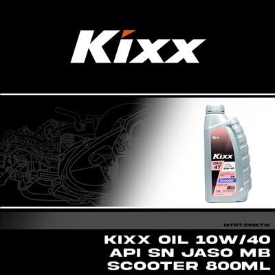 KIXX OIL 10W40 SCOOTER 800ML