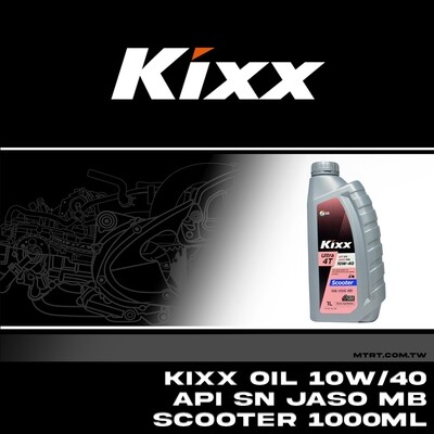 KIXX OIL 10W40 SCOOTER 1000ML