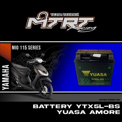 BATTERY  YTX5L-BS YUASA Amore,Raider,STEP