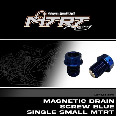 MAGNETIC DRAIN Screw BLUE Single SMALL