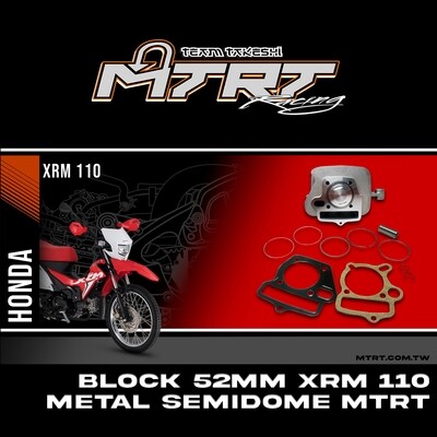 BLOCK 52MM XRM110 METAL Semi dome MTRT
