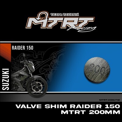 VALVE SHIM RAIDER150CBR MTRT 200mm M-Op1
