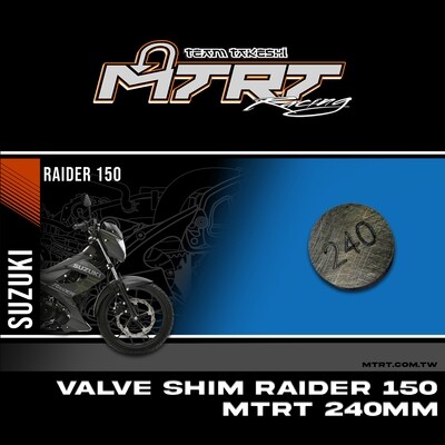 VALVE SHIM RAIDER150CBR MTRT 240mm M-Op1