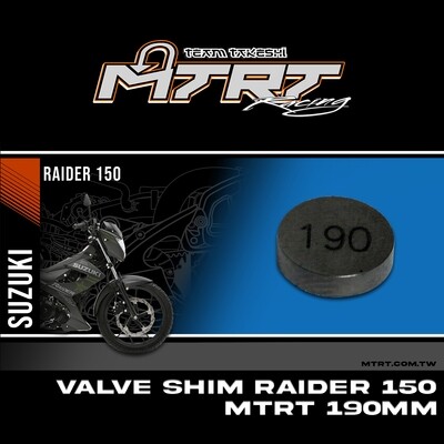 VALVE SHIM RAIDER150CBR MTRT 190mm M-Op1