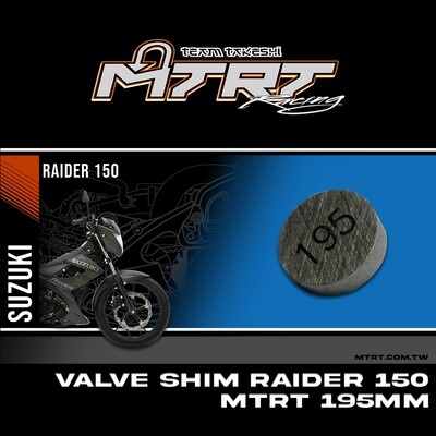 VALVE SHIM RAIDER150CBR MTRT 195mm M-Op1