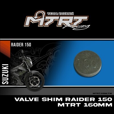 VALVE SHIM RAIDER150CBR MTRT 160mm M-Op1