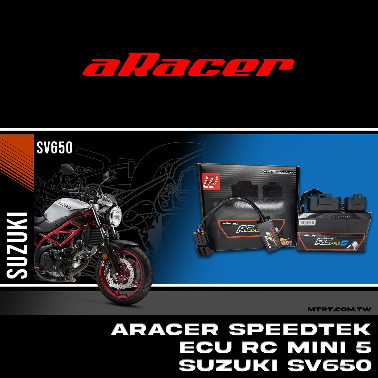 ARACER speedtek ECU RC Mini 5 SUZUKI SV650