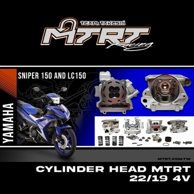 CYLINDER HEAD SNIPER150 22/25MM MTRT