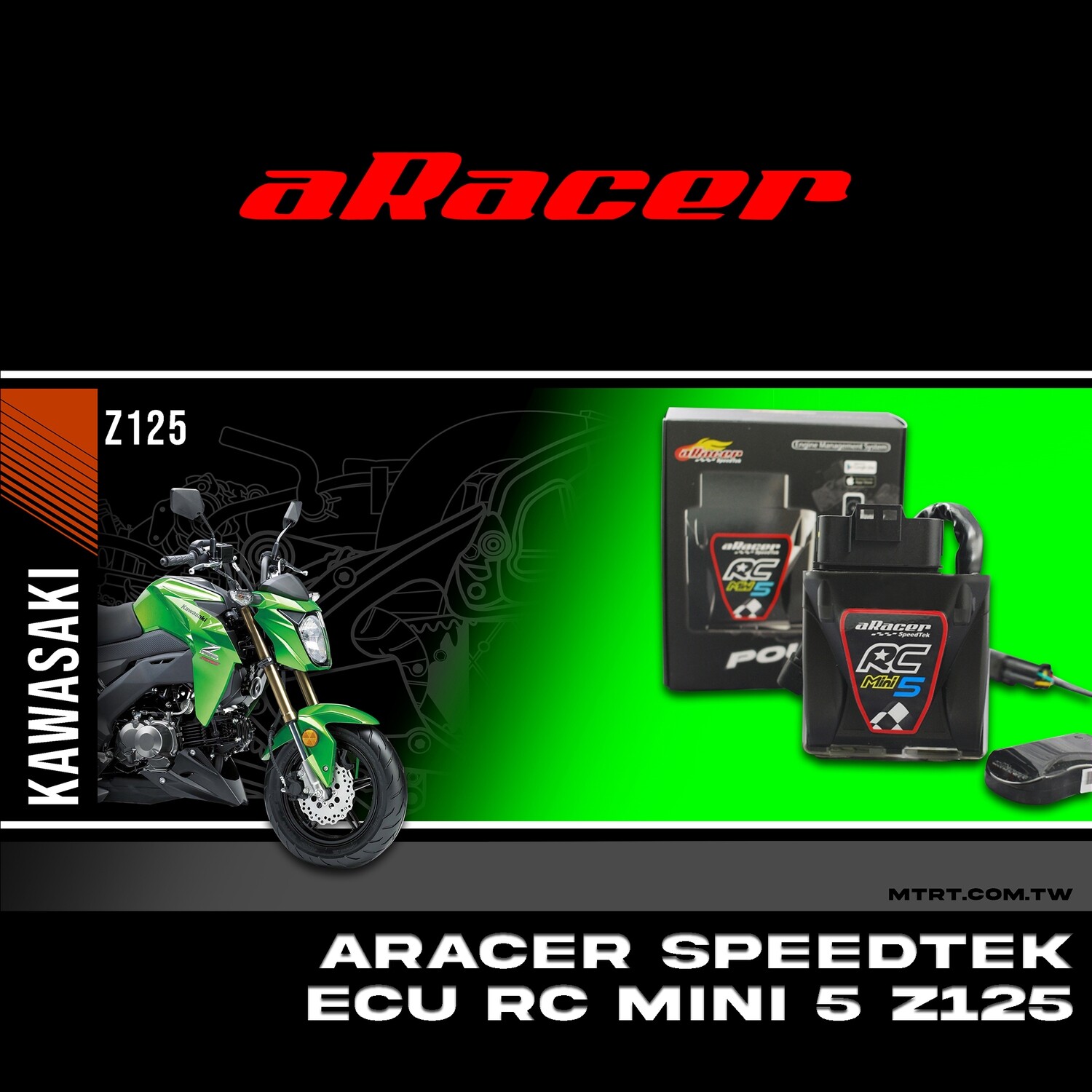 ARACER speedtek ECU RC Mini 5 Z125