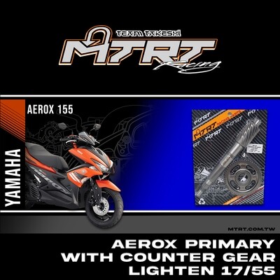 GEARING SET AEROX155 MTRT 17/55T primary
