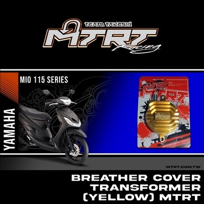 BREATHER COVER MIO (Yellow) MTRT