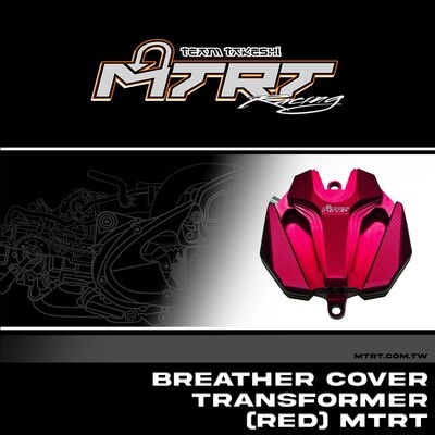BREATHER COVER (RED)  TRANSFORMER MTRT