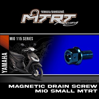 MAGNETIC DRAIN PLUG MTRT Blue double magnet