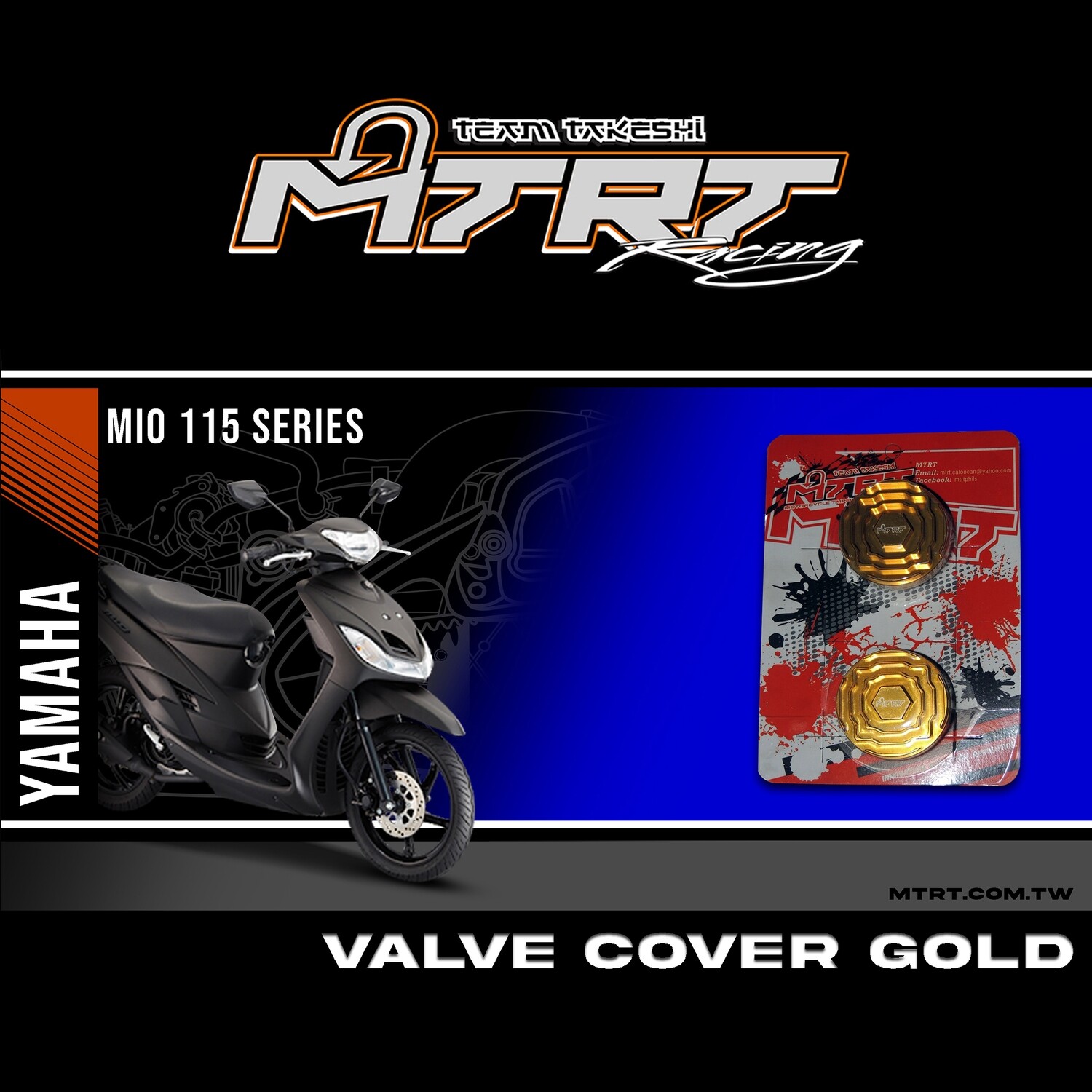 VALVE COVER GOLD MIO 2V MTRT