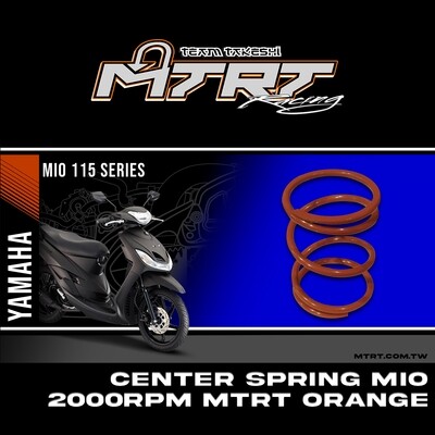 CENTER SPRING  MIO 2000RPM ORANGE MTRT