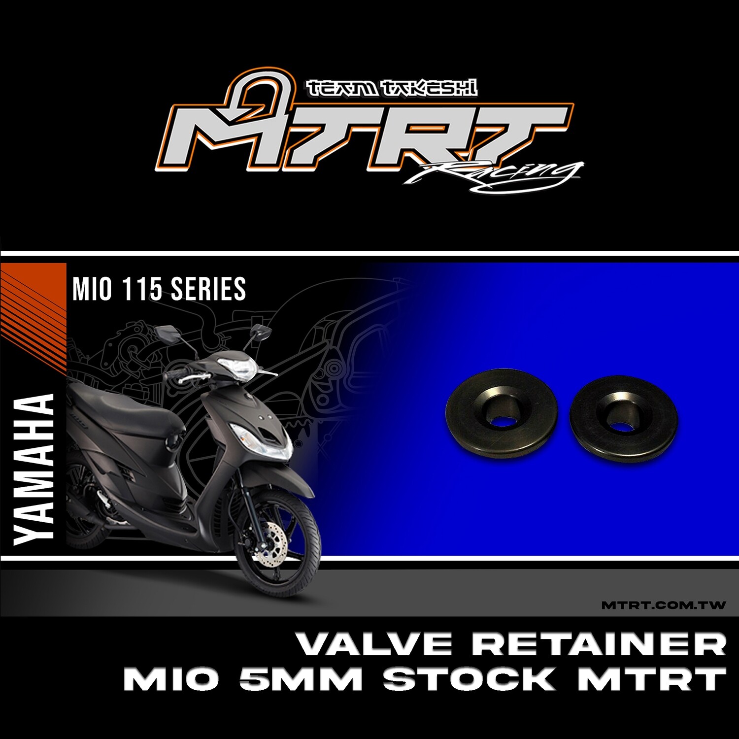VALVE Retainer MIO 5mmSTOCK MTRT