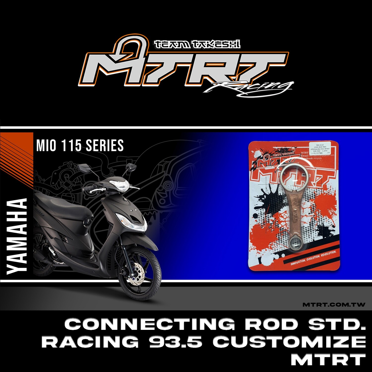 CONN ROD Standard Racing 93.5 customize