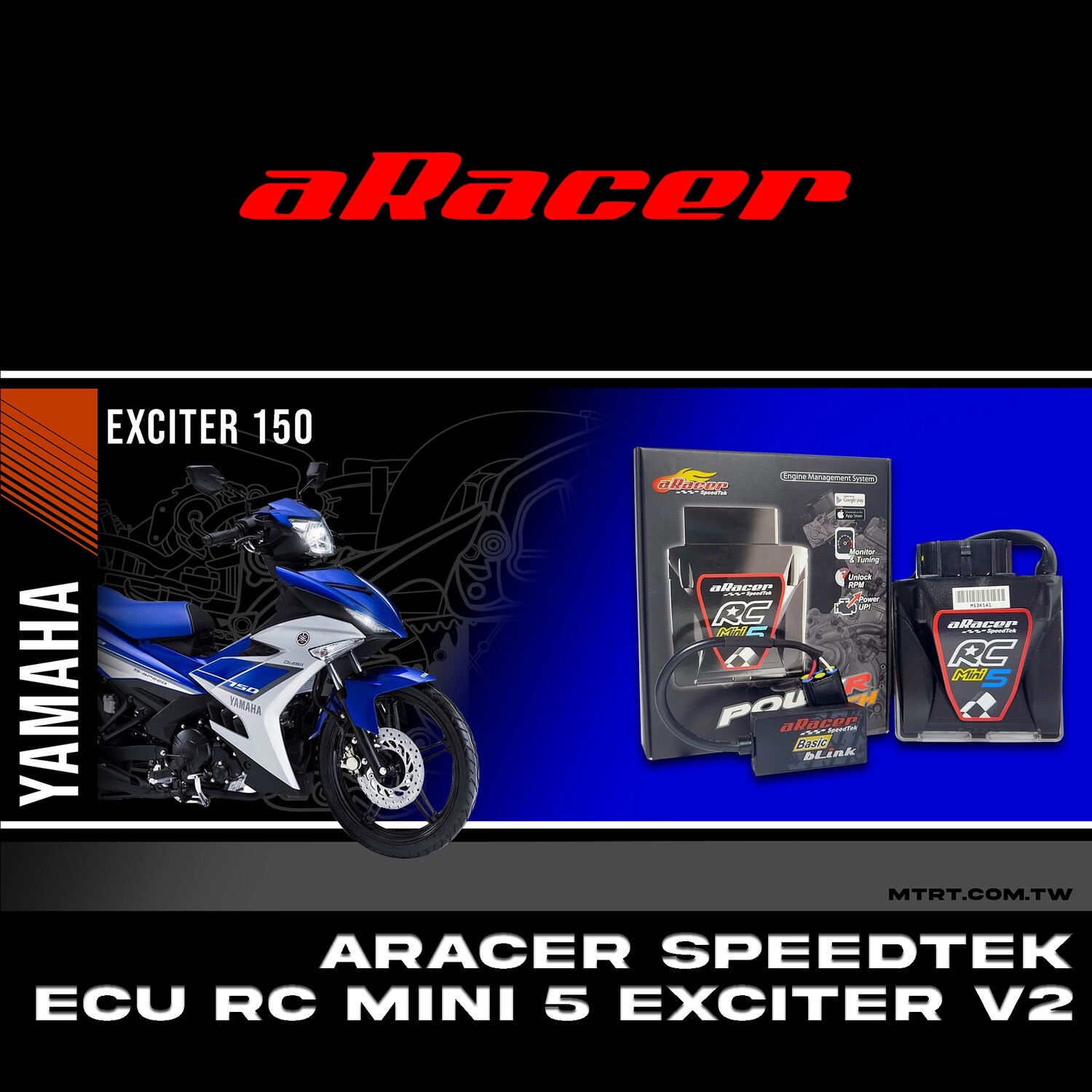 ARACER speedtek ECU RC Mini 5 EXCITER (V2)