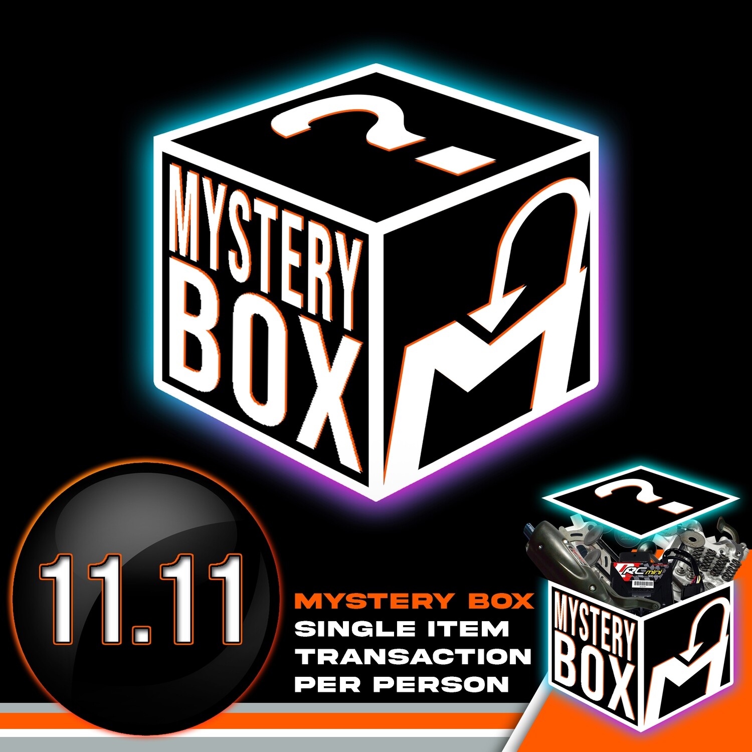 MYSTERY BOX #155 ( 11.11 PROMO EXTENDED )