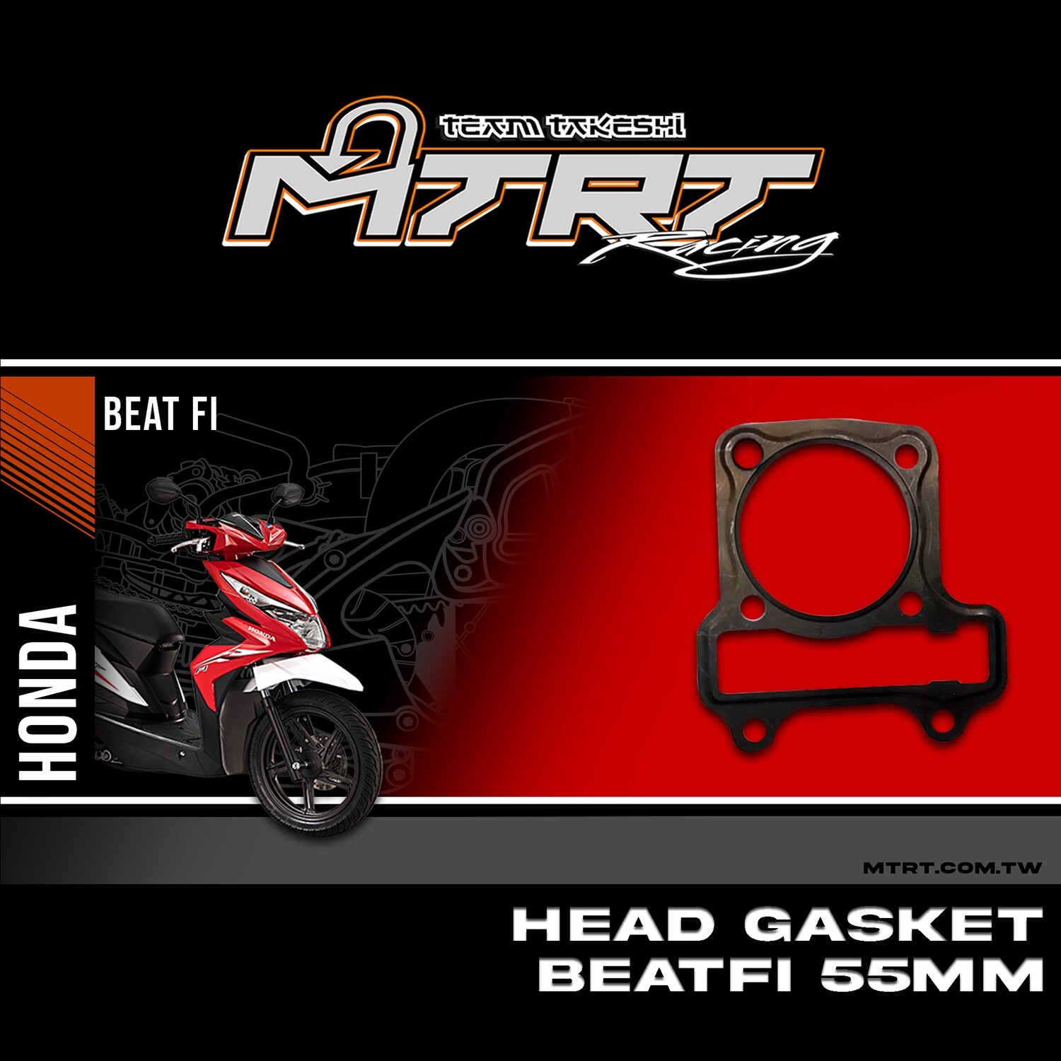 Head Gaster Beatfi 55mm