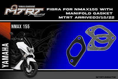 FIBRA for NMAX155 / NMAX V1  MANIFOLD with manifold gasket MTRT