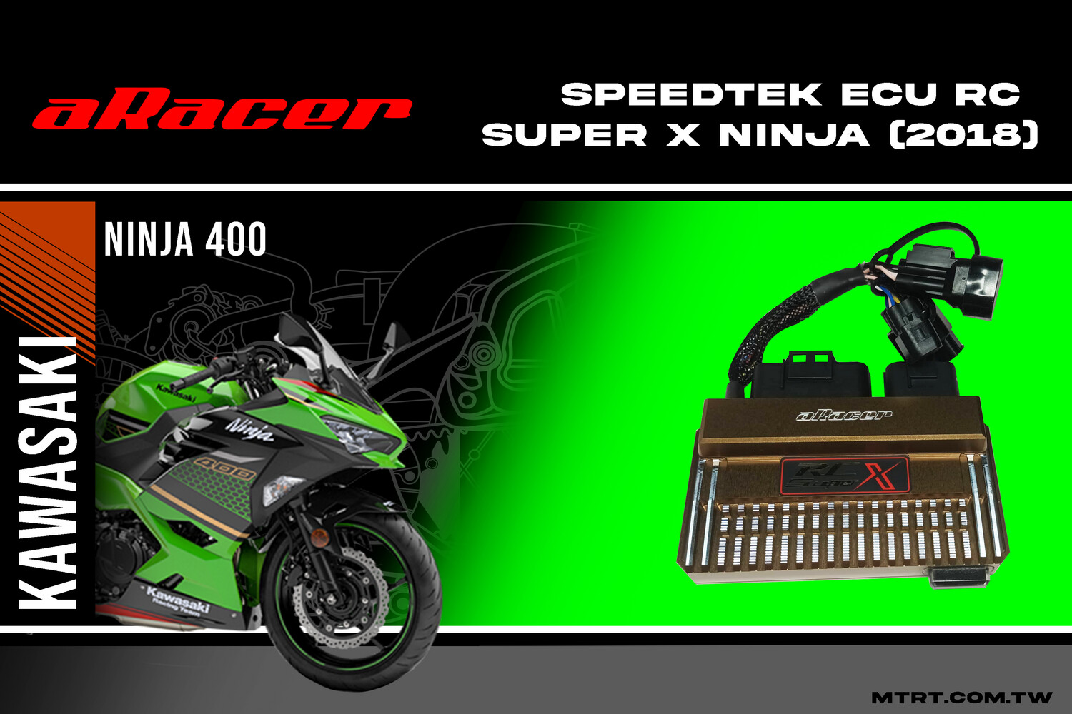 ARACER speedtek ecu RC SUPER X NINJA400 (2018)