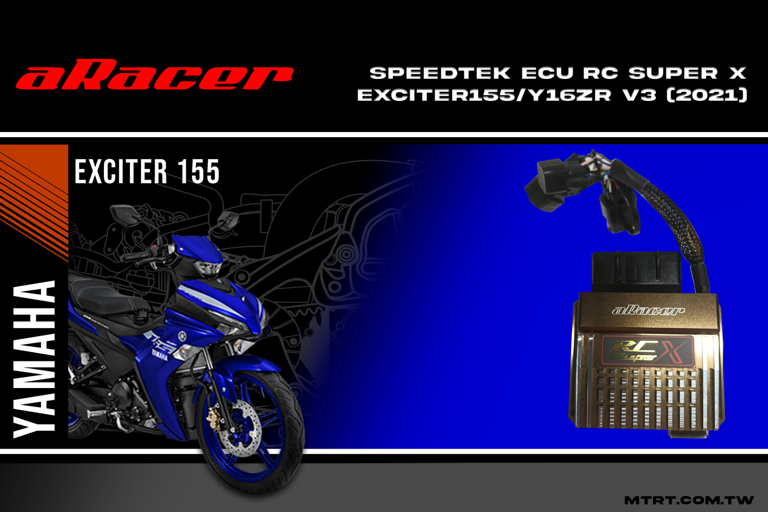 SpeedTEK ECU RC SUPER X EXCITER155/Y16ZR V3 (2021)