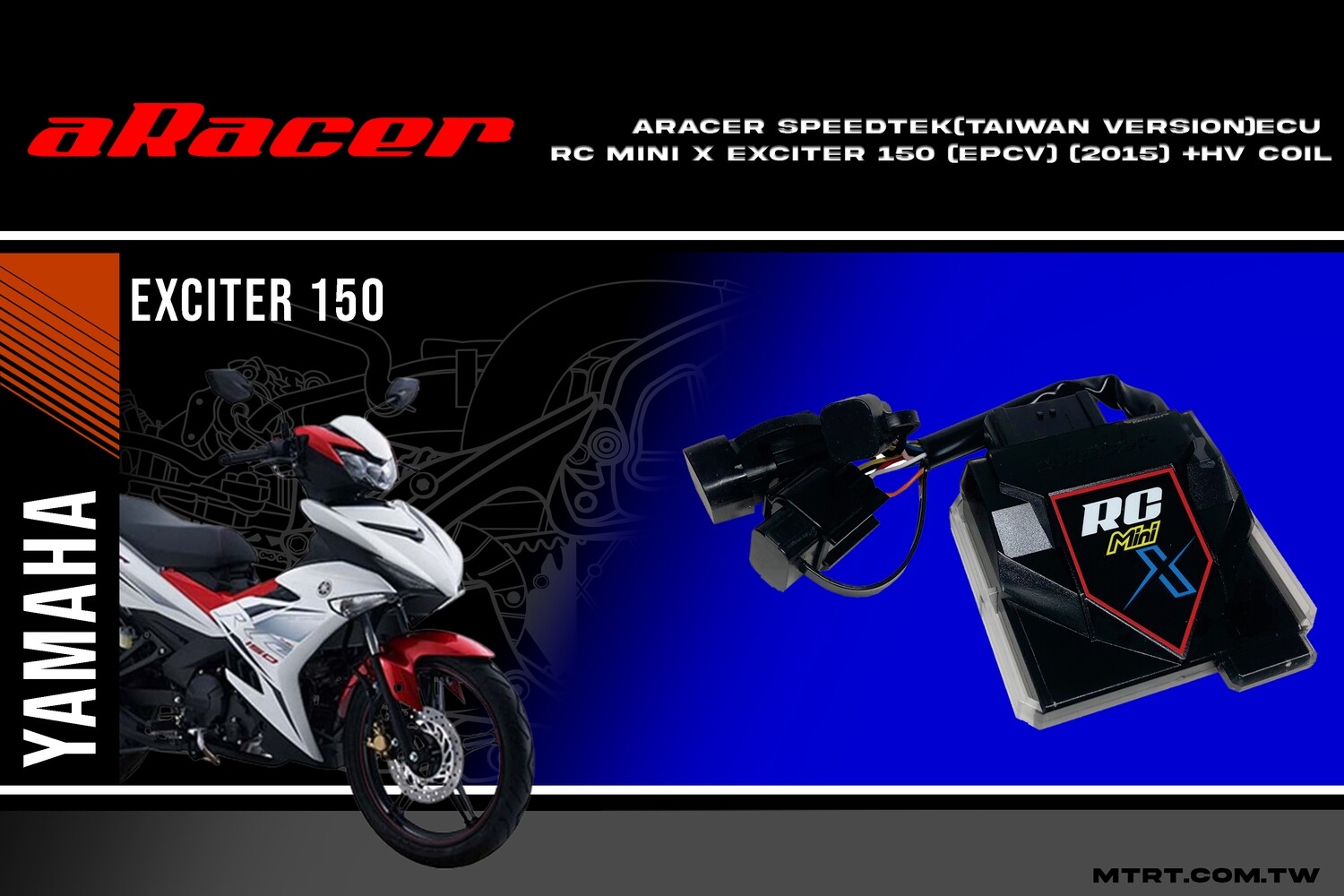 ARACER SPEEDTEK (TAIWAN VERSION) ECU RC MINI X EXCITER 150 V2/Y15ZR V2 (2017-2020)