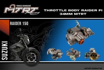 THROTTLE BODY RAIDER Fi 34MM MTRT