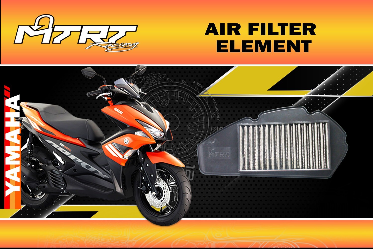 AIR FILTER AEROX Hi-flow filter
