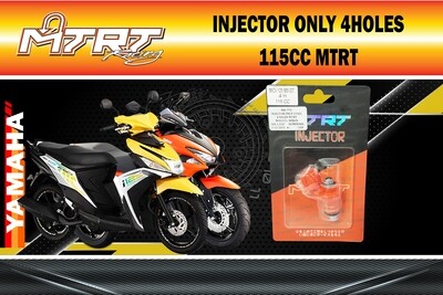INJECTOR ONLY 4HOLES MIOi125/Aerox155 115CC MTRT