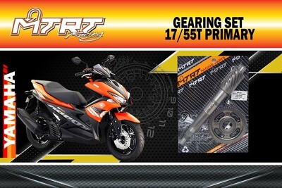 GEARING SET AEROX155 MTRT 17/55T primary