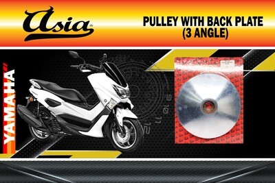 PULLEY with BACK PLATE NMAX155 (3 Angle) "ASIA"