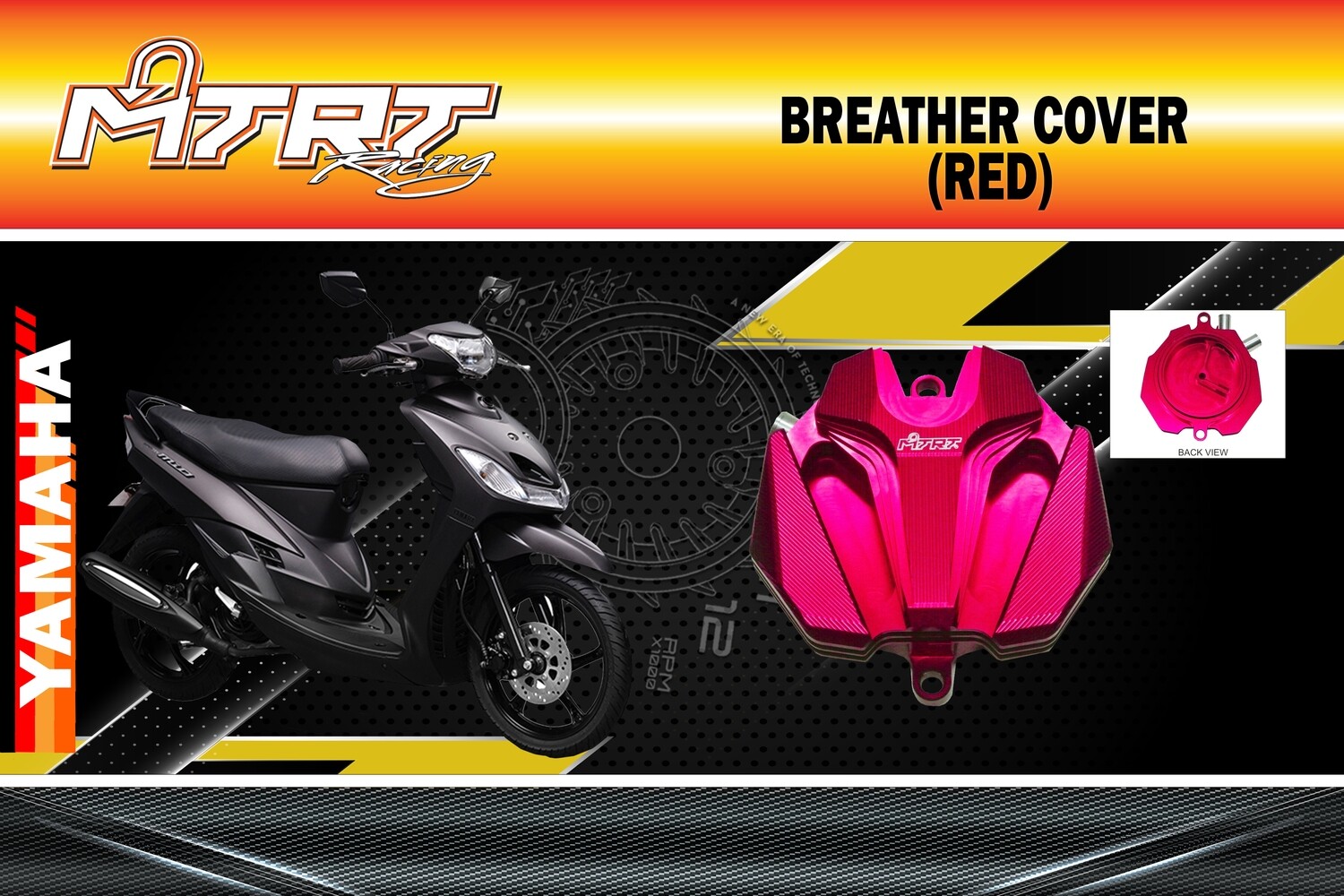 BREATHER COVER (RED) TRANSFORMER MTRT