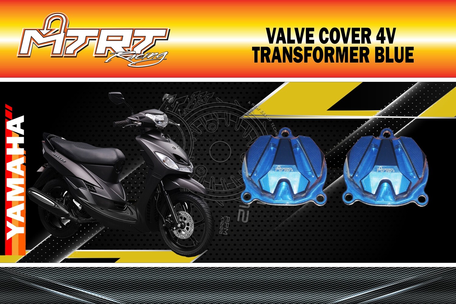 VALVE COVER 4V Transformer BLUE MTRT