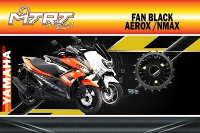 FAN AEROX155 NMAX155  BLACK MTRT