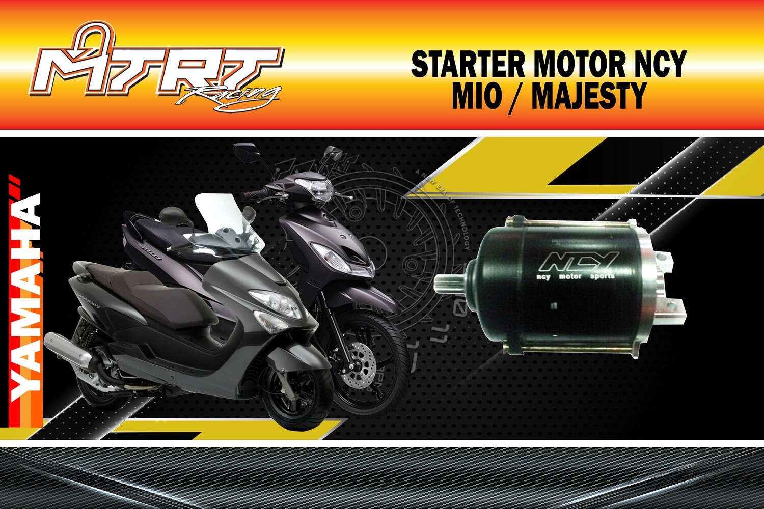 STARTER MOTOR MIO-GTR-MAJESTY NCY