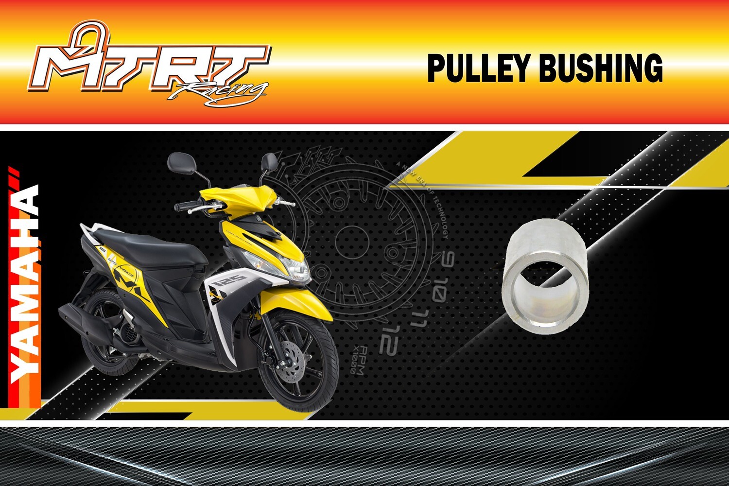 PULLEY BUSHING M3/MIOi125 ds