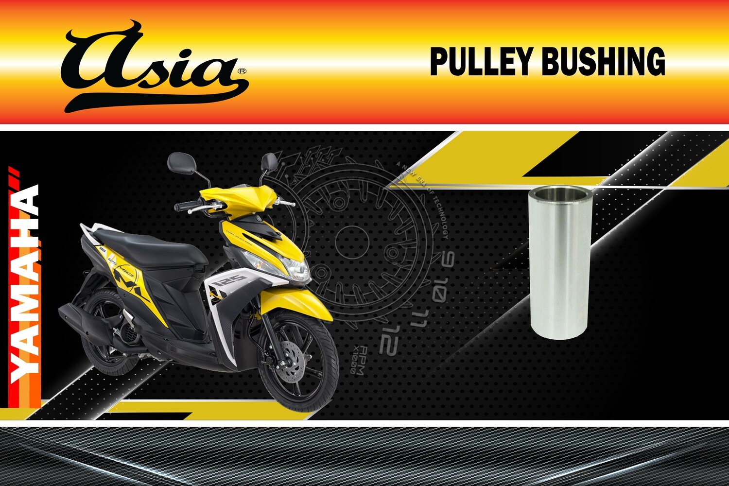 PULLEY BUSHING MIORS  YAMAHA (9038716-800-644)