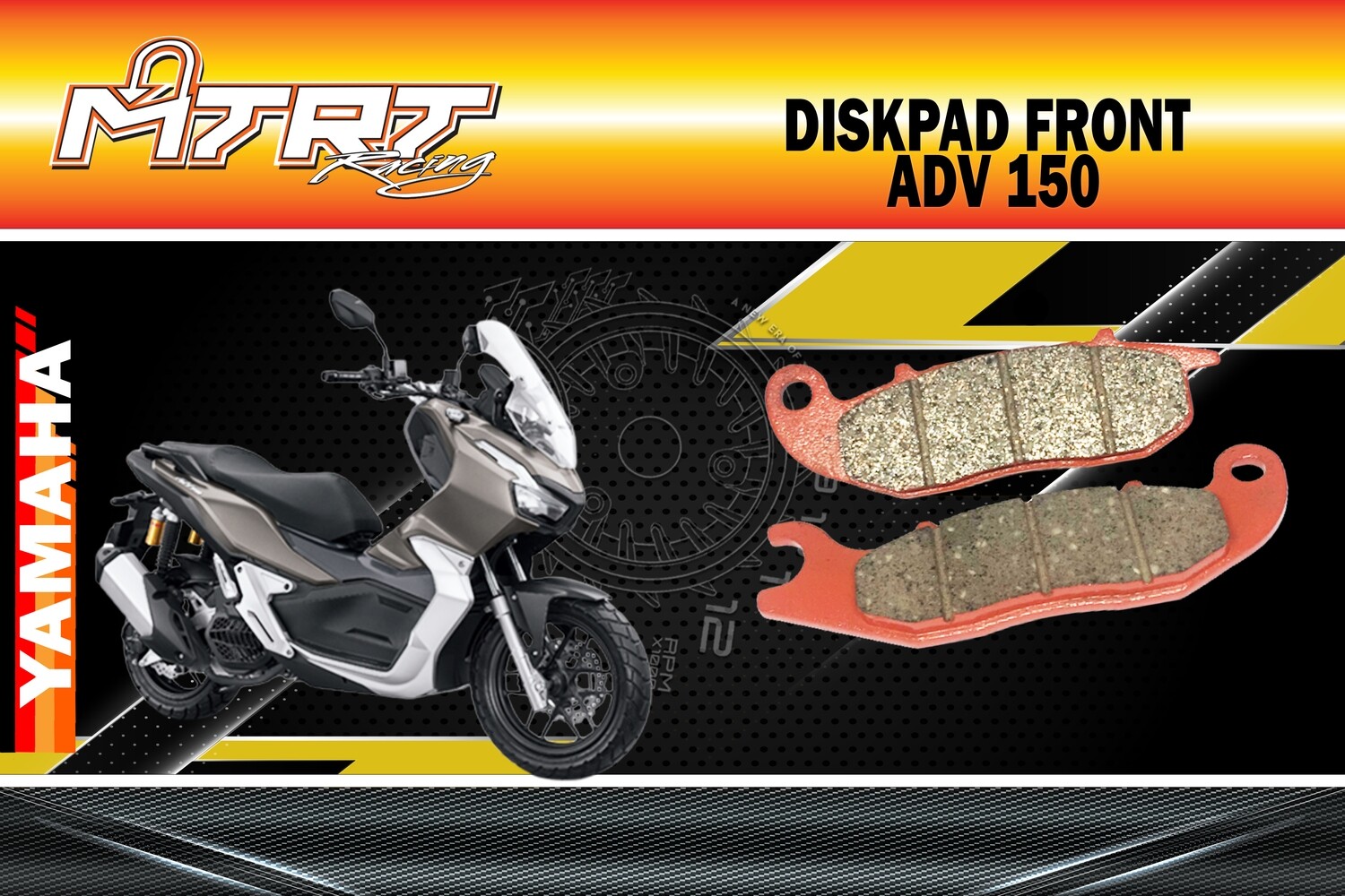 DISKPAD FRONT ADV 150 MTRT