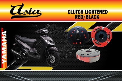 CLUTCH Lightened RED/BLACK MIO ASIA