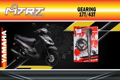 GEARING MIO 17T/43T MTRT