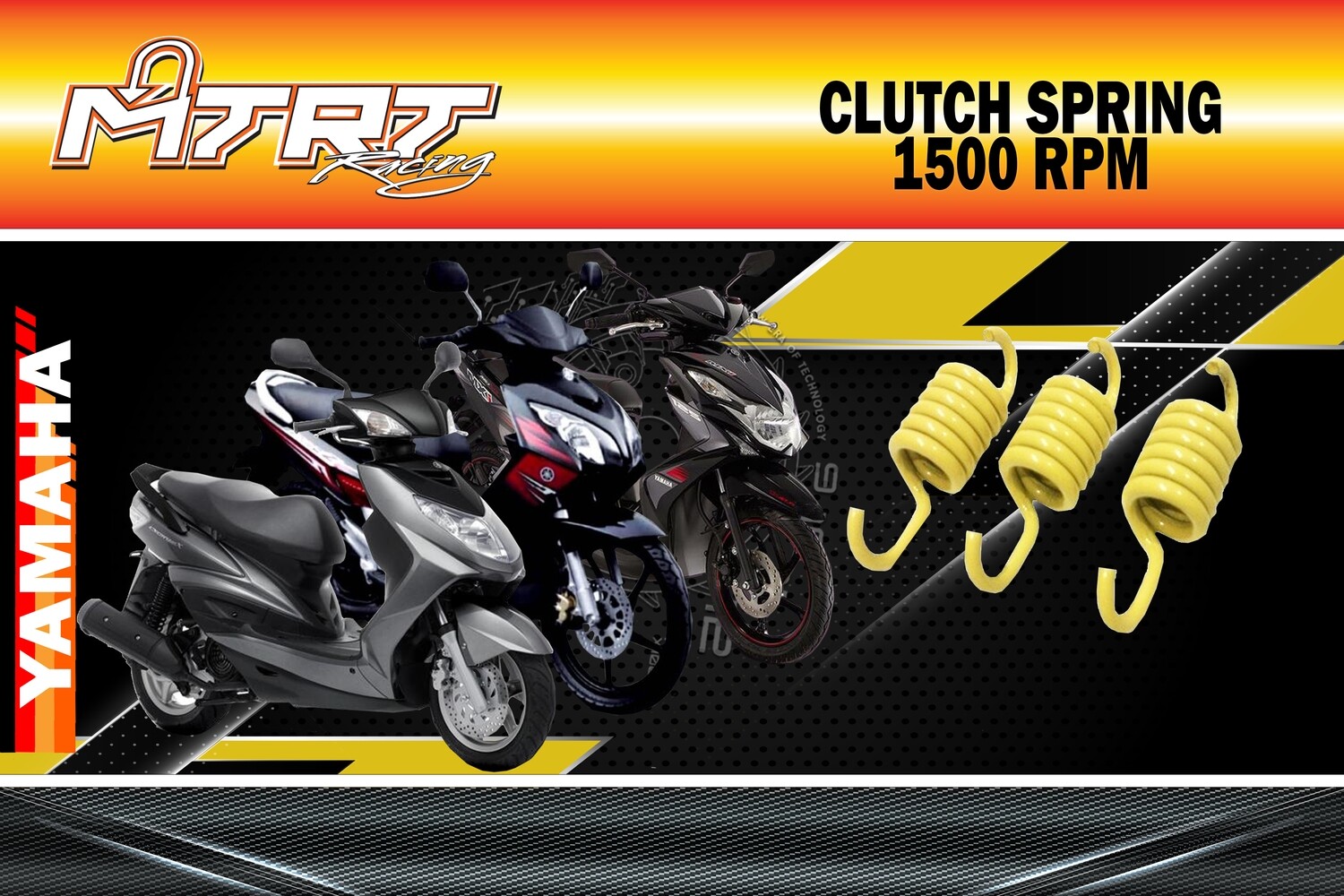 CLUTCH SPRING Cygnus/mio5/MXi/Nouvo  1500RPM