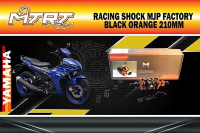 RACING SHOCK MJP Factory SNIPER150 Black Orange 210MM
