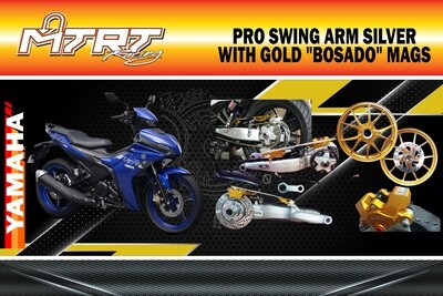 PRO SWING ARM SILVER with gold "BOSADO" MAGS SNIPER Mx-KING