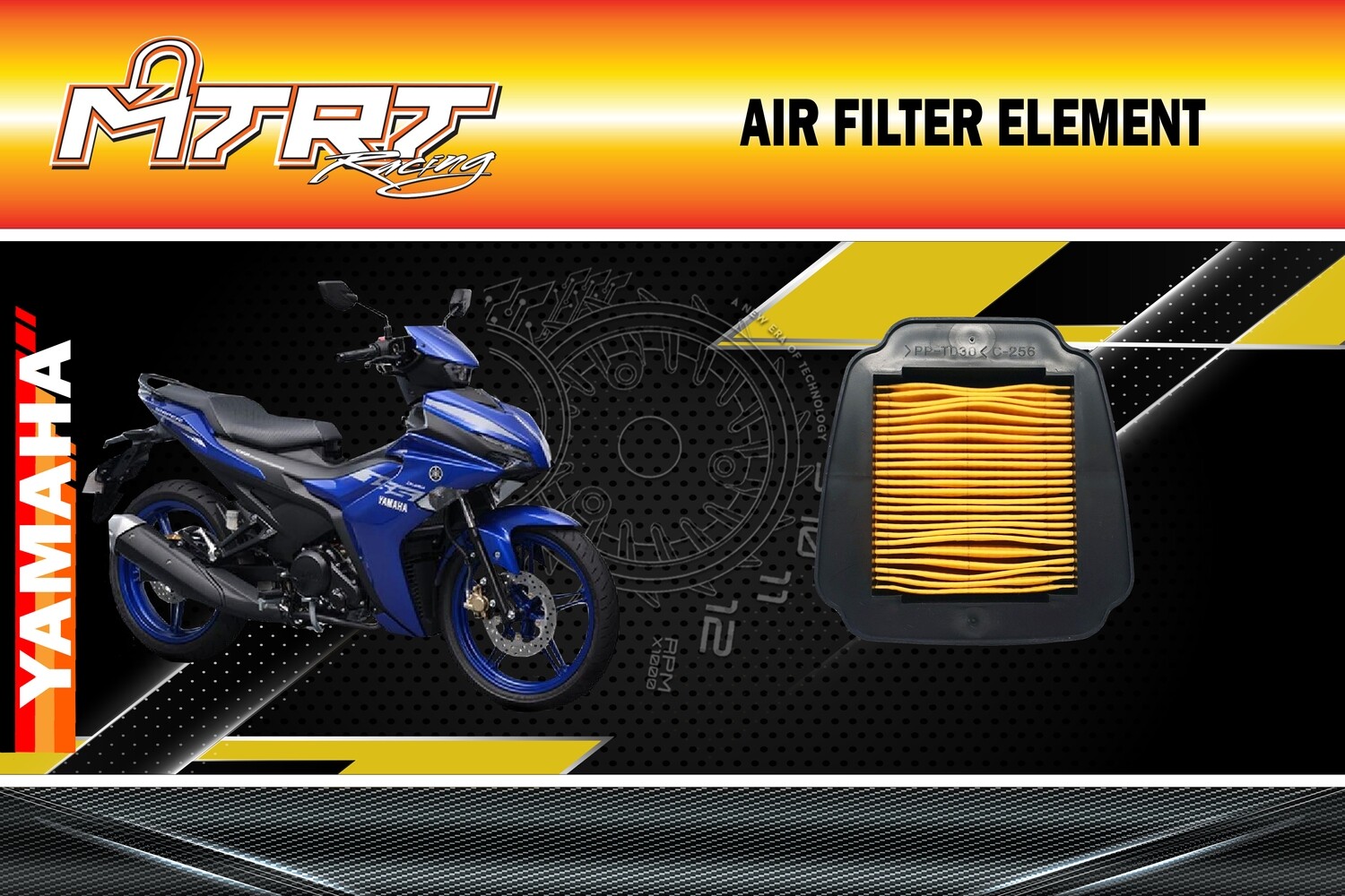 AIR FILTER ELEMENT SNIPER150  Replacement