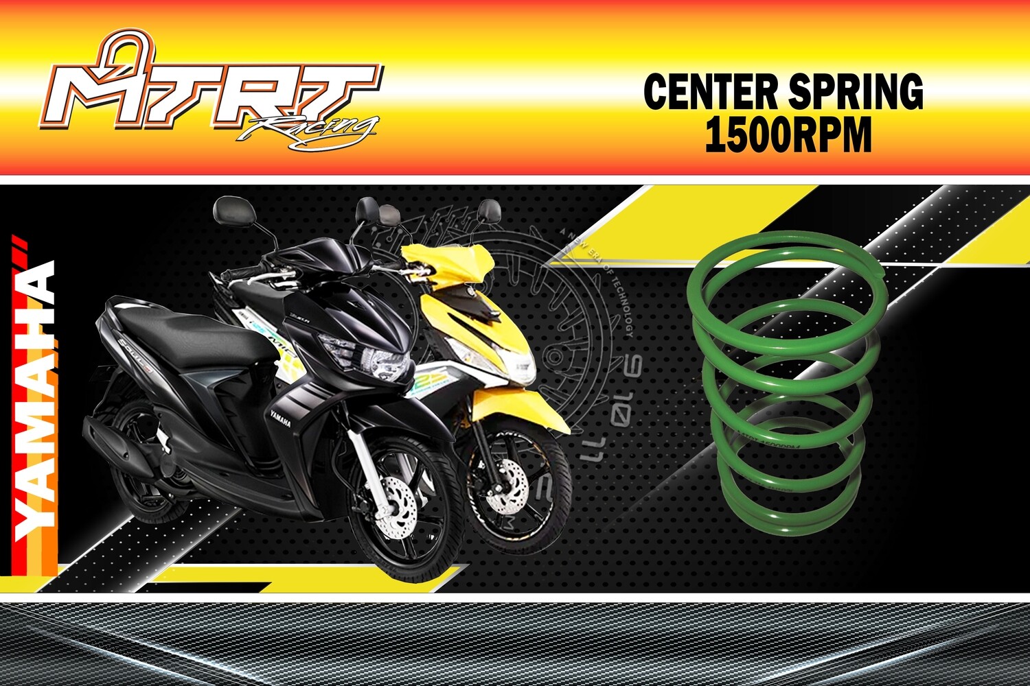 CENTER SPRING 1500RPM MIOI125-SOULI125 MTRT