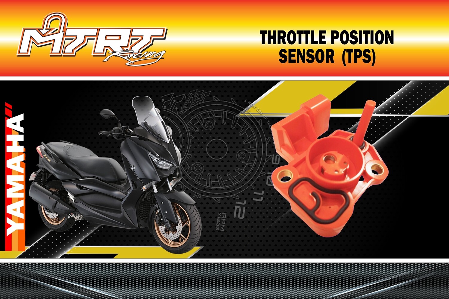 THROTTLE POSITION SENSOR XMAX300 (TPS) MTRT