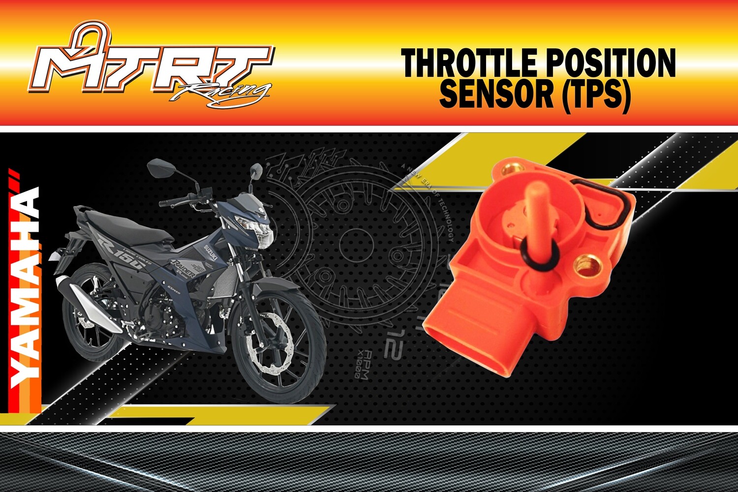 THROTTLE POSITION SENSOR RAIDER ( tps ) MTRT