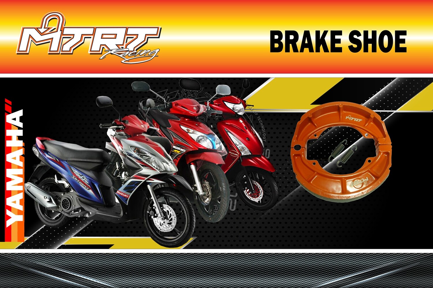 BRAKE SHOE SKYDRIVE/STEP/HAYATE MTRT